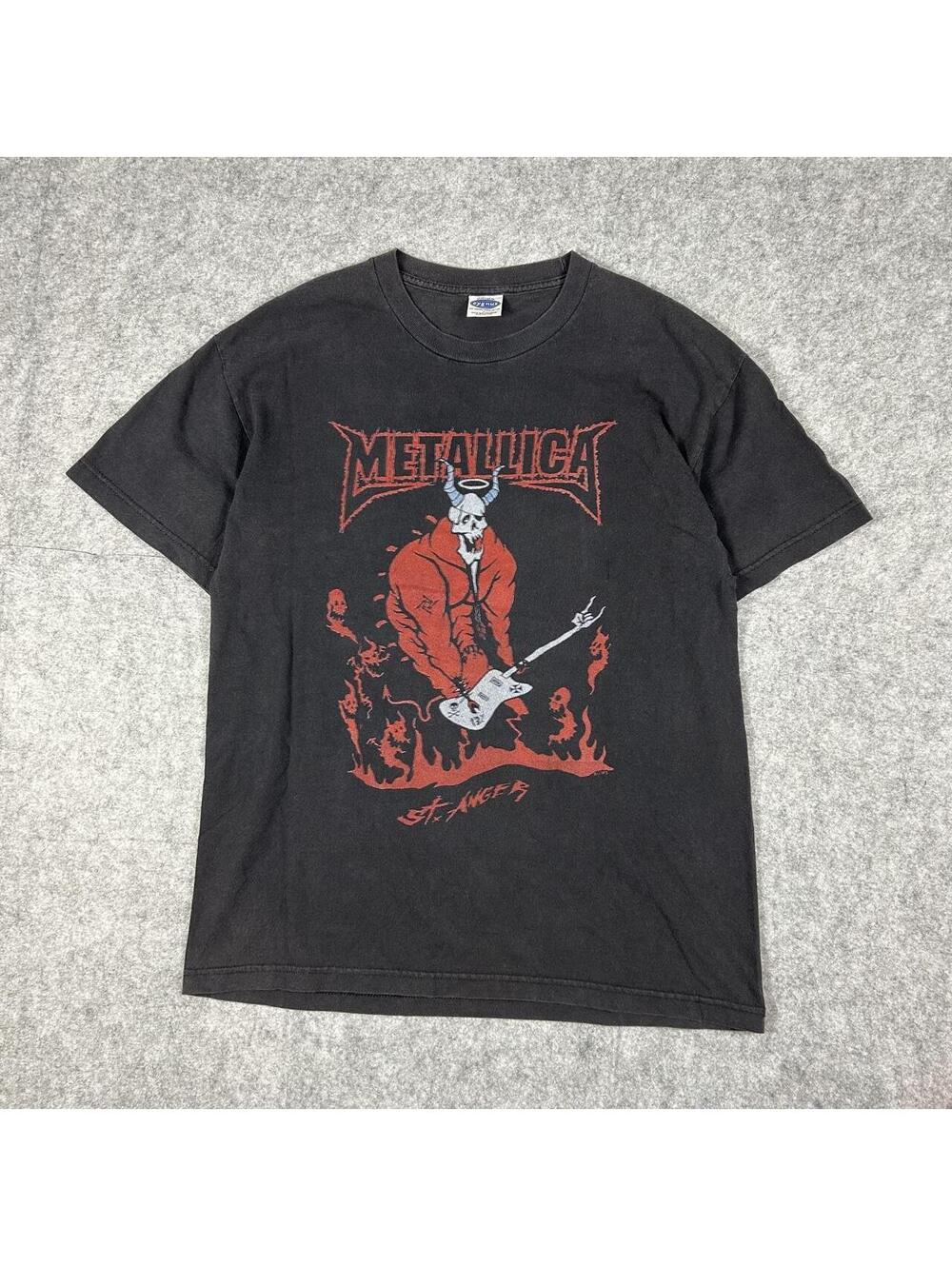 2003 Metallica ST ANGER Faded Band T-Shirt Size L